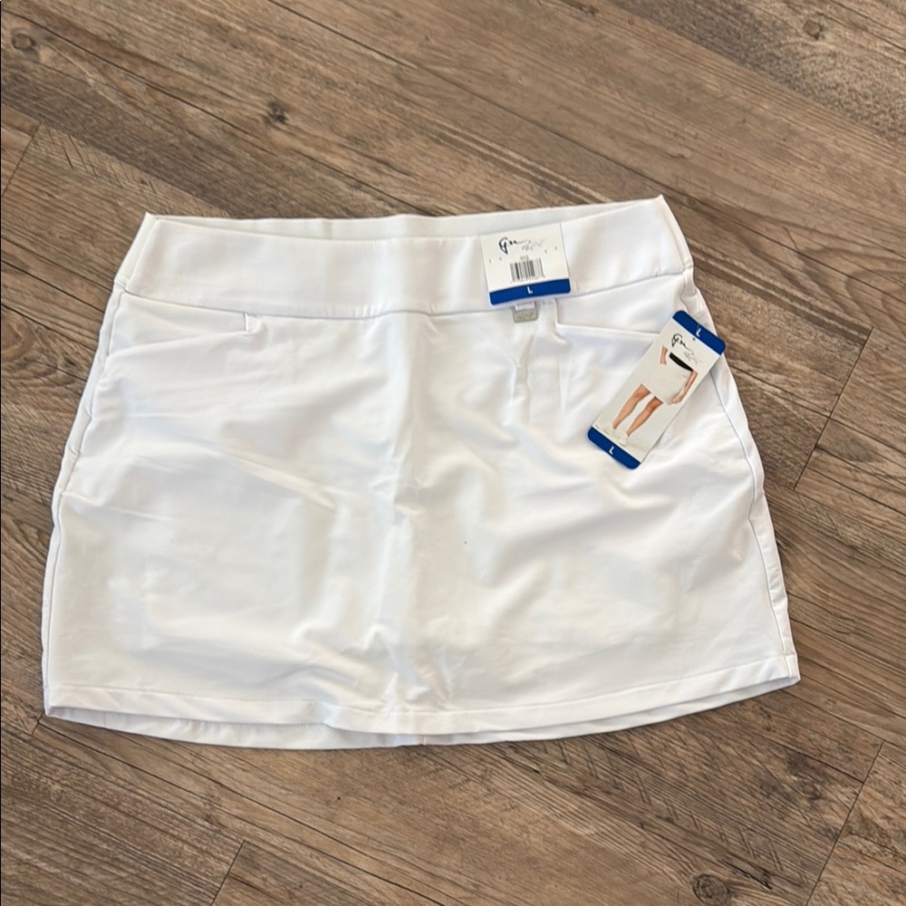 Greg Norman White Skort with Pockets